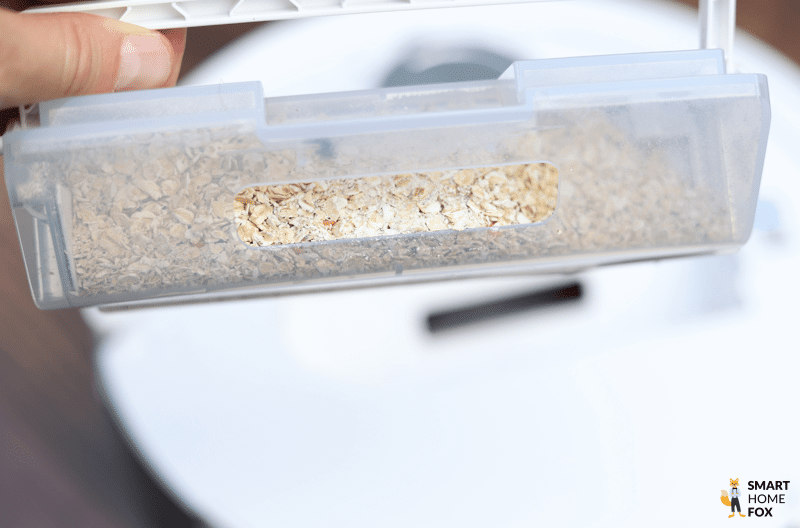 Small mobile dust conatiner of the Ecovacs Deebot T20 Omni